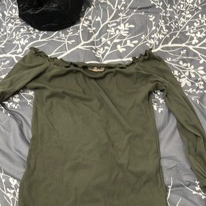 Hollister off the shoulder top